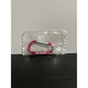 Denso 3" Red Stainless Steel Carabiner Clip Spring Snap Hook